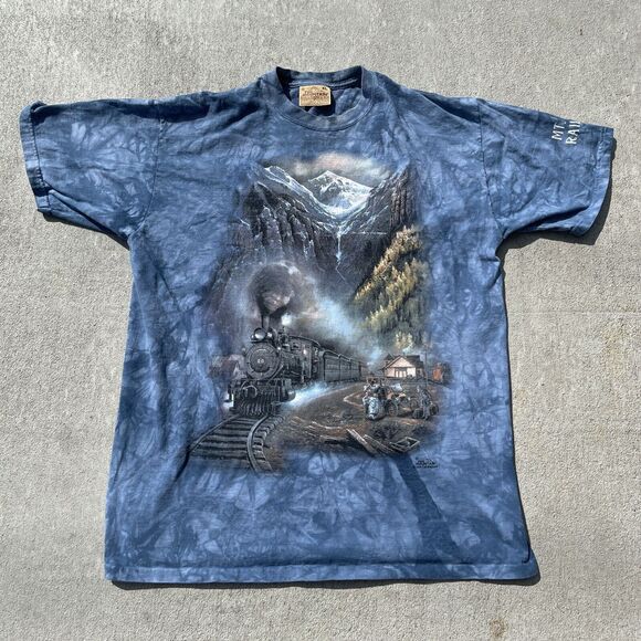 The Mountain Mt Hood Railroad 1999 Ted Blaylock Mens XL Vintage Shirt - Picture 15 of 15